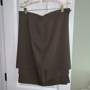 Escada Olive Green Pencil Skirt